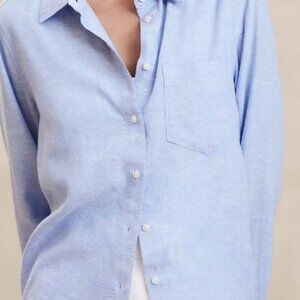 Banana Republic Linen Long Sleeved Shirt - NWT